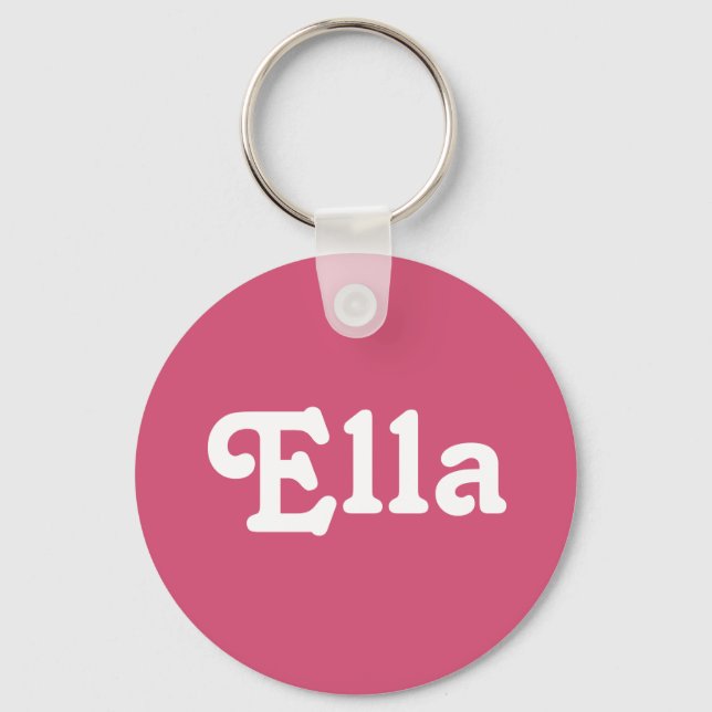 Llavero Key Chain Ella (Anverso)