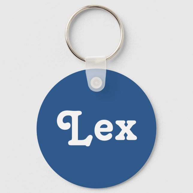 Llavero Key Chain Lex (Anverso)