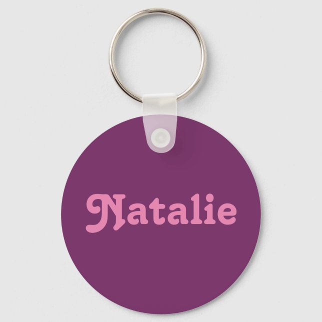 Llavero Key Chain Natalie (Anverso)