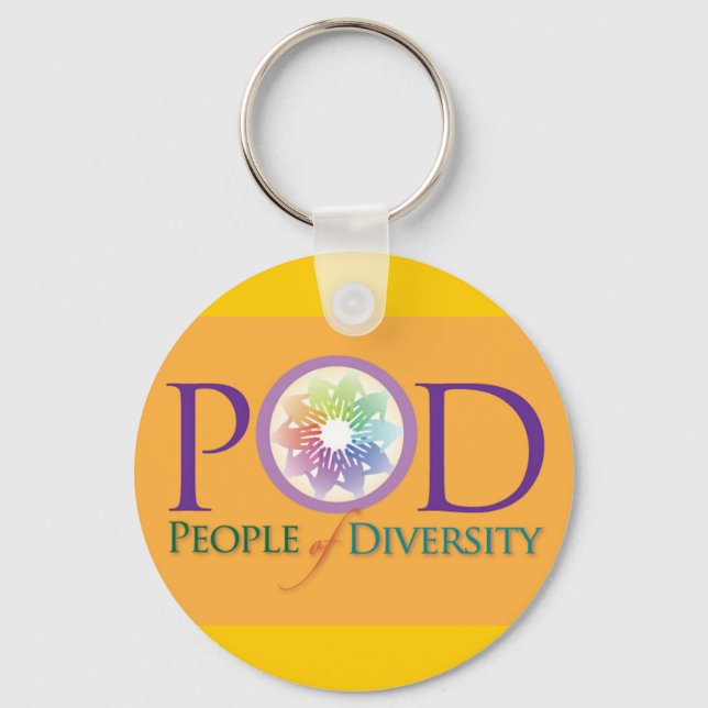 Llavero Key chain - People of  Diversity (Anverso)