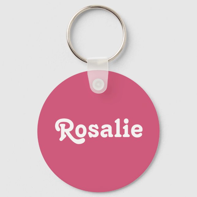 Llavero Key Chain Rosalie (Anverso)