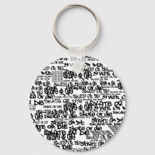 Llavero key chain skate or die