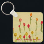 Llavero Keychain<br><div class="desc">Sama’s art collection was inspired by spring and the joy of new beginnings. Ready to move on from winter,  she chose to create a piece full of freshness,  color,  and happiness as a reflection of her personality and self-expression.</div>