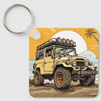 Keychain 4x4 Toyota FJ40 Land Cruiser