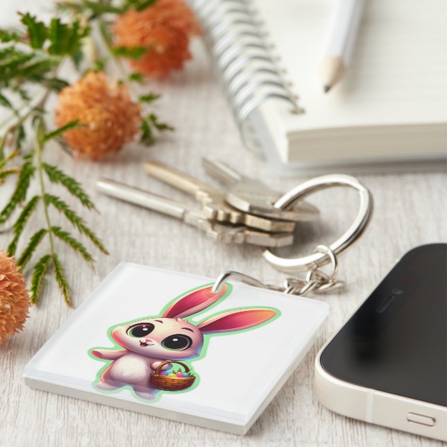 Llavero Keychain acrílico (Frente Derecha)