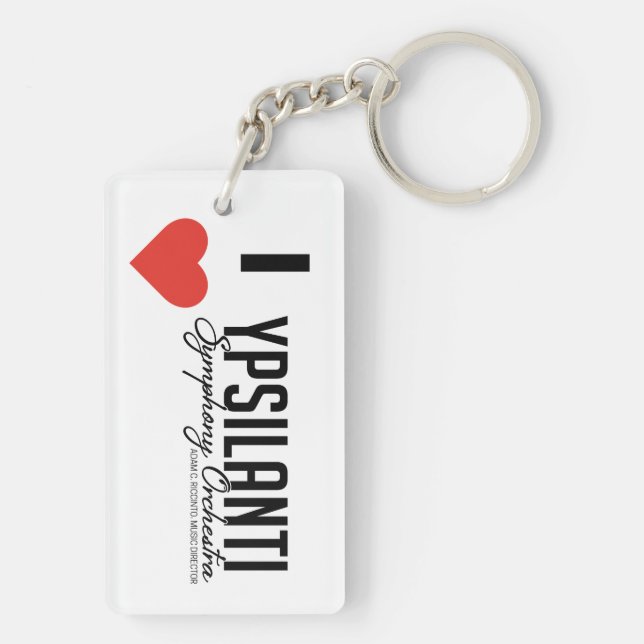 Llavero Keychain acrílico (Atrás)