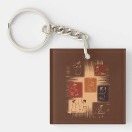 Llavero Keychain acrílico