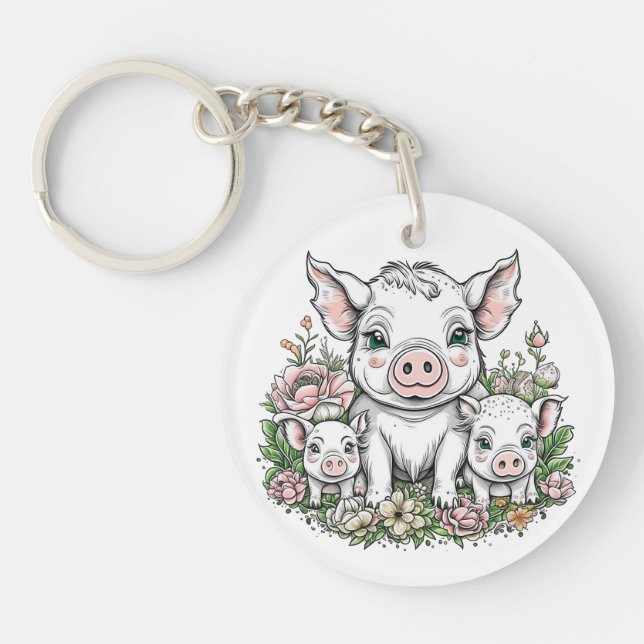 Llavero Keychain acrílico (Frente)