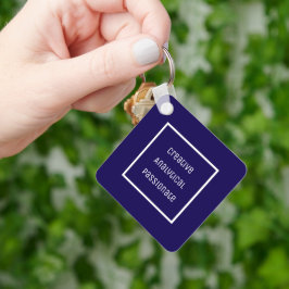 Llavero Keychain acrílico apasionada, creativa, analítica