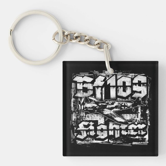 Llavero Keychain Acrílico Bf 109 (Frente)
