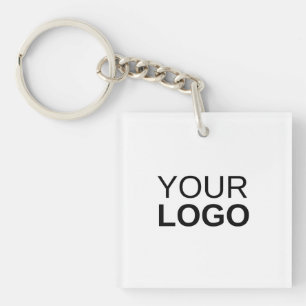 Llavero Keychain acrílico, cadena de claves cuadrada (dob