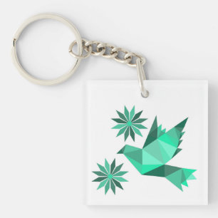 Llavero Keychain acrílico con buen ART