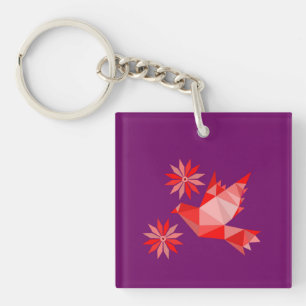 Llavero Keychain acrílico con buen ART