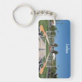 Llavero Keychain acrílico con foto de Leeton