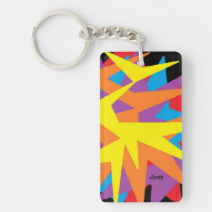 Llavero Keychain acrílico: Confusión