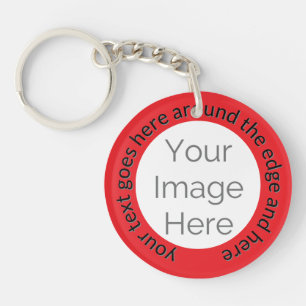 Llavero Keychain acrílico crea tu propio texto fotográfico