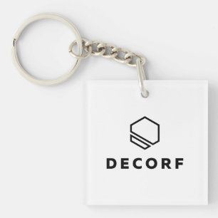 Llavero Keychain acrílico, cuadrado (de un solo lado)
