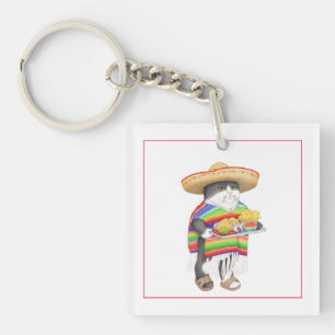 Llavero Keychain acrílico cuadrado de WENDELITO