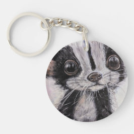 Llavero Keychain acrílico de Baby Skunk