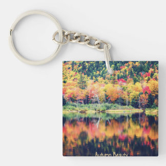 Llavero Keychain acrílico de Belleza de Otoño