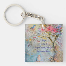 Llavero Keychain acrílico de conexión natural