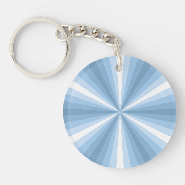 Llavero Keychain acrílico de ilusión de invierno (Frente)