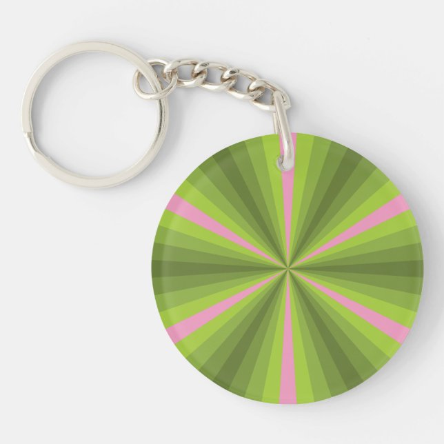 Llavero Keychain acrílico de ilusión de primavera (Frente)