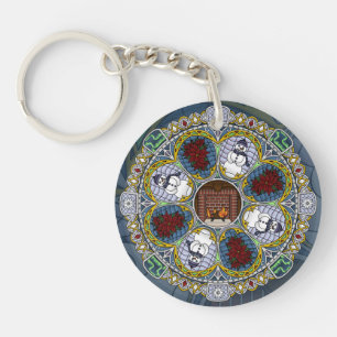 Llavero Keychain acrílico de invierno