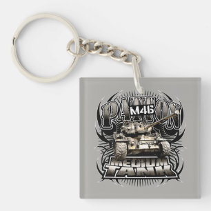 Llavero Keychain acrílico de la cadena de patton M46