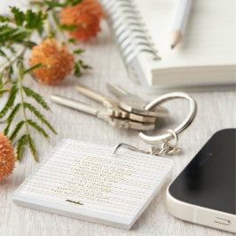Llavero Keychain acrílico de la Liminalidad por el poeta A