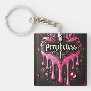 Llavero Keychain acrílico de "La Profeta": Identidad clara
