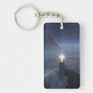 Llavero Keychain acrílico de luz y salvación