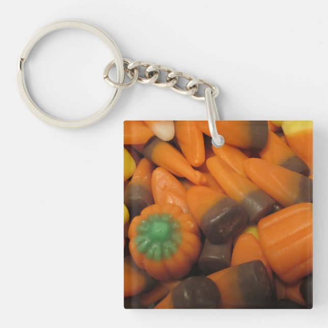 Llavero Keychain acrílico de maíz dulce de otoño (Frente)