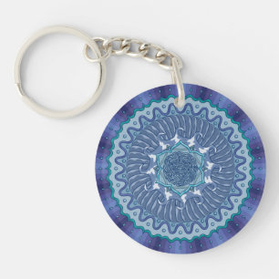 Llavero Keychain acrílico de Mandala
