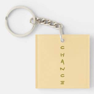 Llavero Keychain acrílico de oportunidad