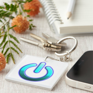 Llavero Keychain acrílico de poder de Zer0