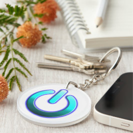 Llavero Keychain acrílico de poder de Zer0