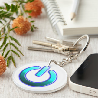 Llavero Keychain acrílico de poder de Zer0