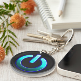 Llavero Keychain acrílico de poder de Zer0