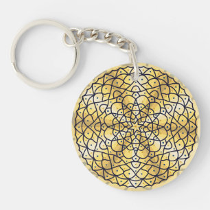 Llavero Keychain acrílico de Sol Celestial