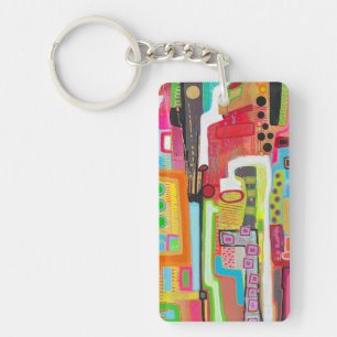 Llavero Keychain acrílico de trabajo de fábrica