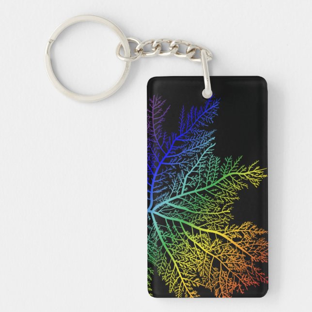 Llavero Keychain acrílico del orgullo LGBTQ+ (Frente)