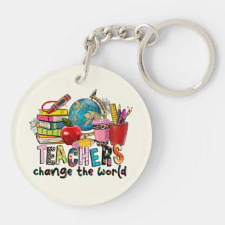 Llavero Keychain acrílico del profesor