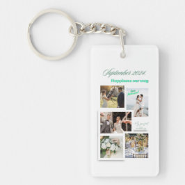 Llavero Keychain acrílico del tablero de visión del Boda f