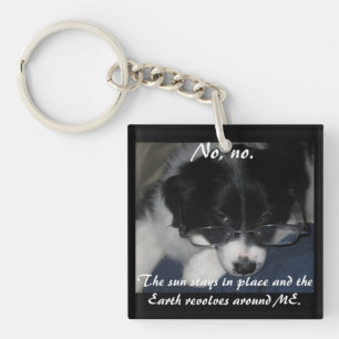 Llavero Keychain acrílico "La Tierra Se Revuelta A Mi Alre