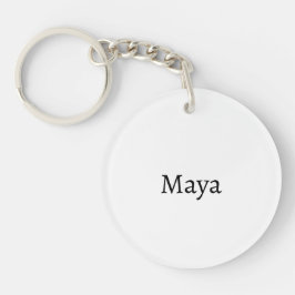 Llavero Keychain acrílico maya