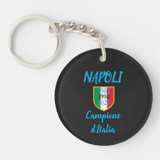 Llavero Keychain acrílico Napoli Scudetto