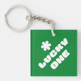 Llavero Keychain acrílico para la buena suerte