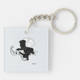 Llavero Keychain acrílico: Poder del hombre