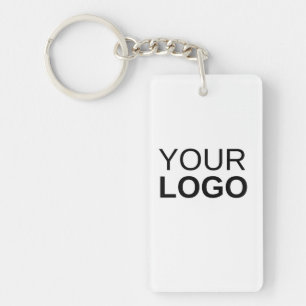 Llavero Keychain acrílico, Rectángulo (doble cara) Keych